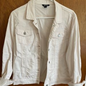 White Jean Jacket Buffalo David Bitton
